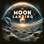 Logo of the podcast Moon Landing Podcast Moon Landing