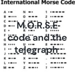 Logo of the podcast M.O.R.S.E code and the telegraph Podcast M.O.R.S.E code and the telegraph