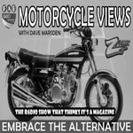 Logo of the podcast motorcycle views Podcast motorcycle views