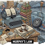 Logo of the podcast Murphy's law if anything can go wrong.... Podcast Murphy's law if anything can go wrong....
