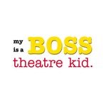 Logo of the podcast My Boss is a Theatre Kid. Podcast My Boss is a Theatre Kid.