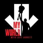 Logo of the podcast My World with Jeff Jarrett