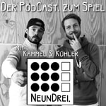 Logo of the podcast NeunDrei. Podcast NeunDrei.