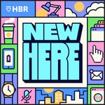 Logo of the podcast New Here