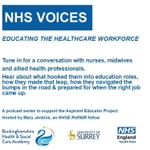 Logo of the podcast NHS VOICES: Educating the healthcare workforce Podcast NHS VOICES: Educating the healthcare workforce