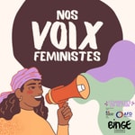 Logo of the podcast Nos voix féministes Podcast Nos voix féministes