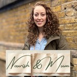 Logo of the podcast Nourish and Mum Podcast Nourish and Mum