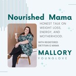 Logo of the podcast Nourished Mamas: The Postpartum Weight Loss Podcast Podcast Nourished Mamas: The Postpartum Weight Loss Podcast