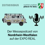Logo of the podcast NRW "place to bau" - Messe-Podcast auf der EXPO REAL 2024 – On Air aus dem Zeitreisebus Podcast NRW "place to bau" - Messe-Podcast auf der EXPO REAL 2024 – On Air aus dem Zeitreisebus