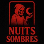 Logo of the podcast Nuits Sombres Podcast Nuits Sombres