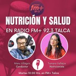 Logo of the podcast "Nutrición y Salud" en Radio FM+ 92.3 Talca Podcast "Nutrición y Salud" en Radio FM+ 92.3 Talca