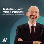 Logo of the podcast NutritionFacts.org Video Podcast