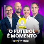 Logo of the podcast O Futebol é Momento Podcast O Futebol é Momento