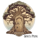Logo of the podcast Oak's Peak: A Dungeon World Campaign Podcast Oak's Peak: A Dungeon World Campaign