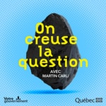 Logo of the podcast On creuse la question Podcast On creuse la question