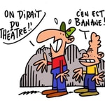 Logo of the podcast On dirait du théâtre Podcast On dirait du théâtre