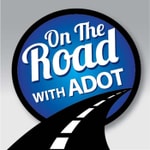 Logo of the podcast On The Road With ADOT Podcast On The Road With ADOT