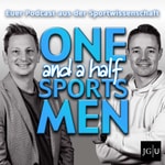 Logo of the podcast One and a half sportsmen Podcast One and a half sportsmen