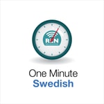 Logo of the podcast One Minute Swedish Podcast One Minute Swedish