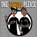 Logo of the podcast One Tattoo Please Podcast One Tattoo Please