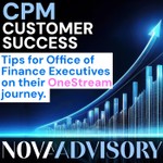 Logo of the podcast OneStream CPM Customer Success: Tips for Office of Finance Executives on their Corporate Performance Management journey Podcast OneStream CPM Customer Success: Tips for Office of Finance Executives on their Corporate Performance Management journey