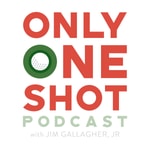 Logo of the podcast Only One Shot Golf Podcast Only One Shot Golf