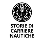 Logo of the podcast Ospiti a bordo: Storie di carriere nautiche. Podcast Ospiti a bordo: Storie di carriere nautiche.