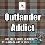 Logo of the podcast Outlander Addict Missing podcast logo