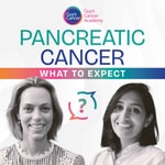 Logo of the podcast Pancreatic Cancer: What to Expect Podcast Pancreatic Cancer: What to Expect