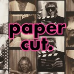Logo of the podcast Paper Cut. Podcast Paper Cut.