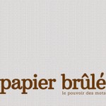 Logo of the podcast papier brûlé Podcast papier brûlé