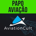 Logo of the podcast PAPO DE AVIAÇÃO - AviationCult Podcast PAPO DE AVIAÇÃO - AviationCult