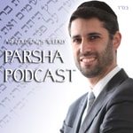 Logo of the podcast Parsha Podcast with Ari Goldwag Missing podcast logo