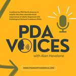 Logo of the podcast PDA Voices (Pathological Demand Avoidance) Podcast PDA Voices (Pathological Demand Avoidance)