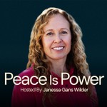 Logo of the podcast Peace is Power Podcast Peace is Power