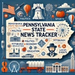 Logo of the podcast Pennsylvania State News and Info Tracker Podcast Pennsylvania State News and Info Tracker