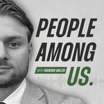 Logo of the podcast PeopleAmongUs. Podcast PeopleAmongUs.