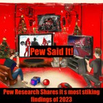 Logo of the podcast Pew Said It! Pew Research Shares it's most Striking Findings of 2023! Podcast Pew Said It! Pew Research Shares it's most Striking Findings of 2023!