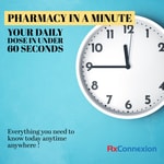 Logo of the podcast Pharmacy in a Minute - Get your daily dose of news and information Podcast Pharmacy in a Minute - Get your daily dose of news and information