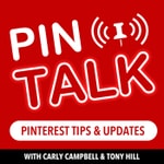 Logo of the podcast Pin Talk - Pinterest Tips and Updates for Creators Podcast Pin Talk - Pinterest Tips and Updates for Creators