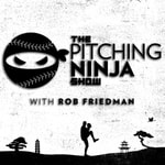 Logo of the podcast Pitching Ninja Show Missing podcast logo