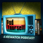 Logo of the podcast Pod Yourself A Gun - A Rewatch Podcast