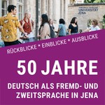 Logo of the podcast Podcasts zu 50 Jahre Deutsch als Fremd- und Zweitsprache in Jena : Rückblicke, Einblicke, Ausblicke Missing podcast logo