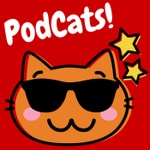 Logo of the podcast PodCats! The Podcast for Cats Podcast PodCats! The Podcast for Cats