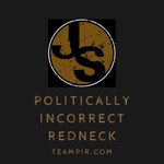 Logo of the podcast Politically Incorrect Redneck Missing podcast logo