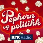 Logo of the podcast Popkorn og politikk Podcast Popkorn og politikk