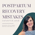 Logo of the podcast Postpartum Recovery Mistakes Missing podcast logo
