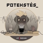 Logo of the podcast Potekstės Podcast Potekstės