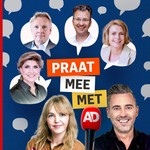 Logo of the podcast Praat mee met AD Podcast Praat mee met AD