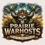 Logo of the podcast Prairie Warhosts, an Age of Sigmar Podcast. Podcast Prairie Warhosts, an Age of Sigmar Podcast.